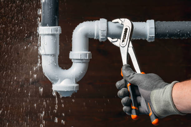 Professional Leak Detection technician working in Westfield, IN